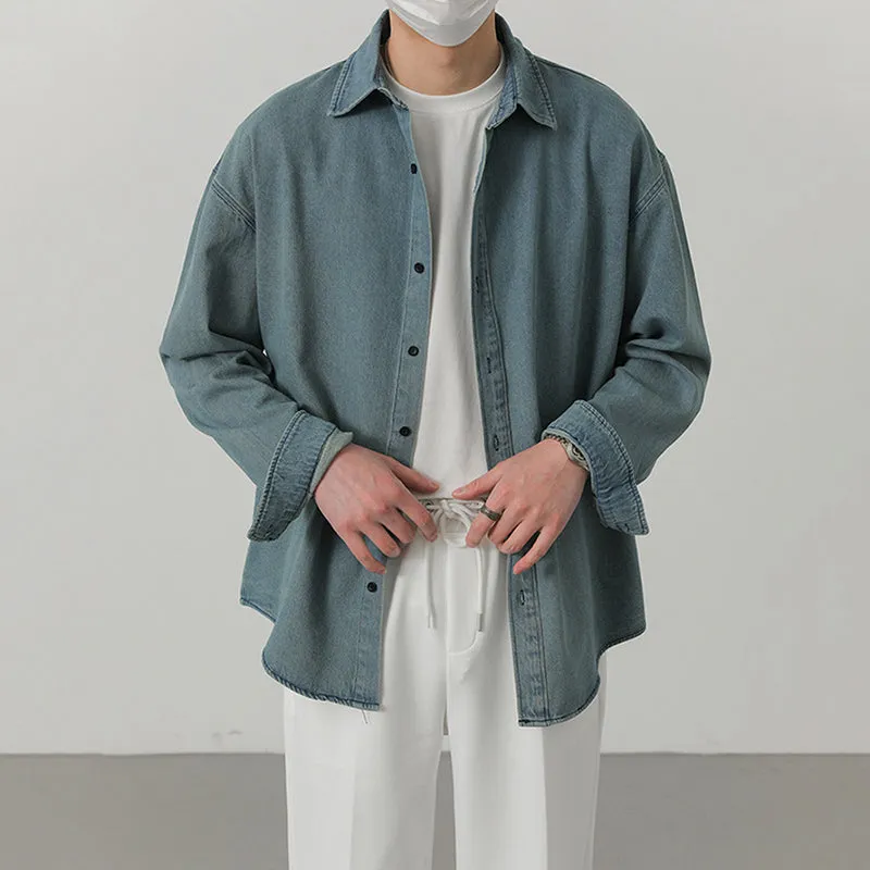 Loose Casual Denim Shirt