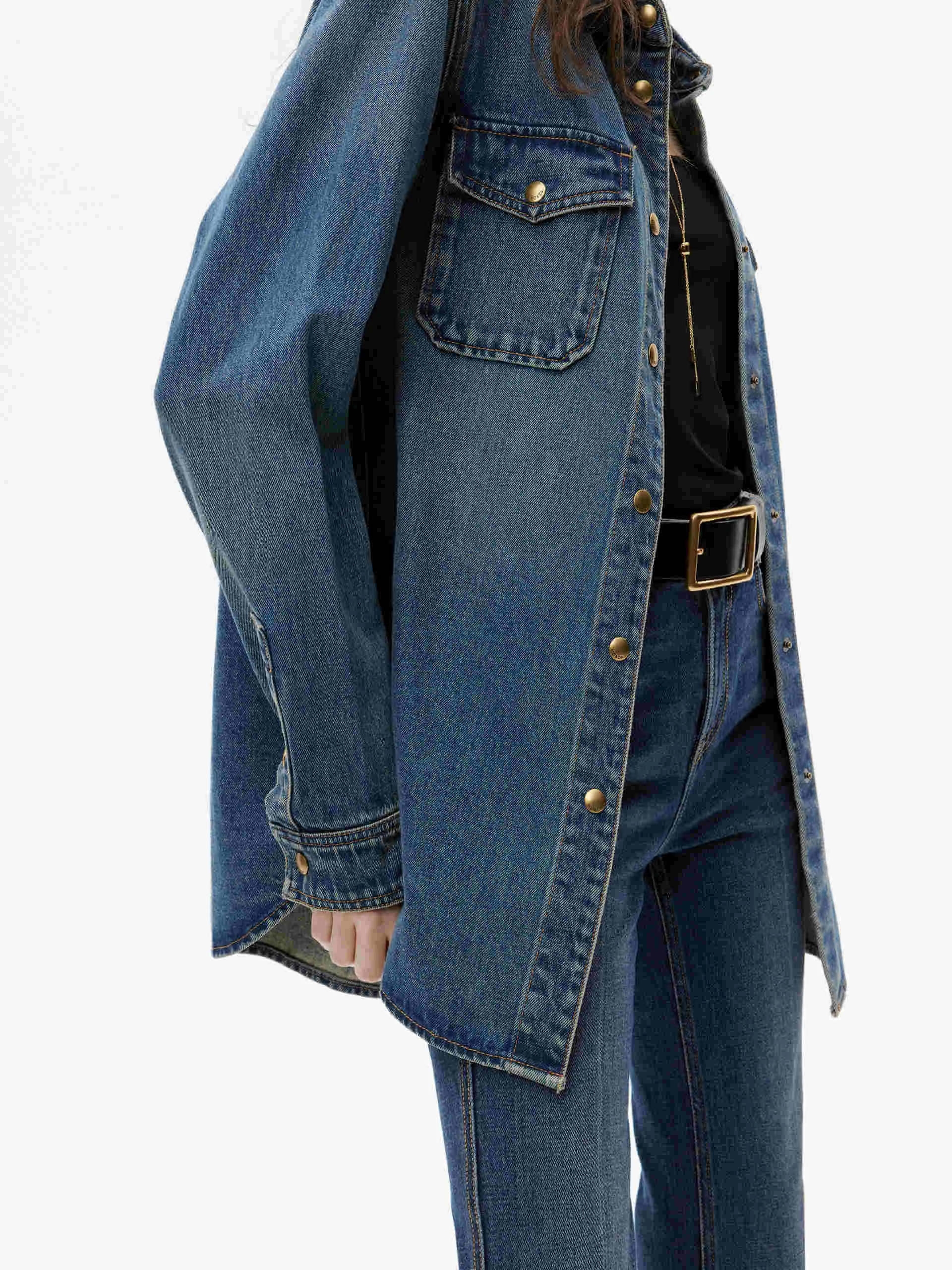 Loose Fit Cotton Shirt