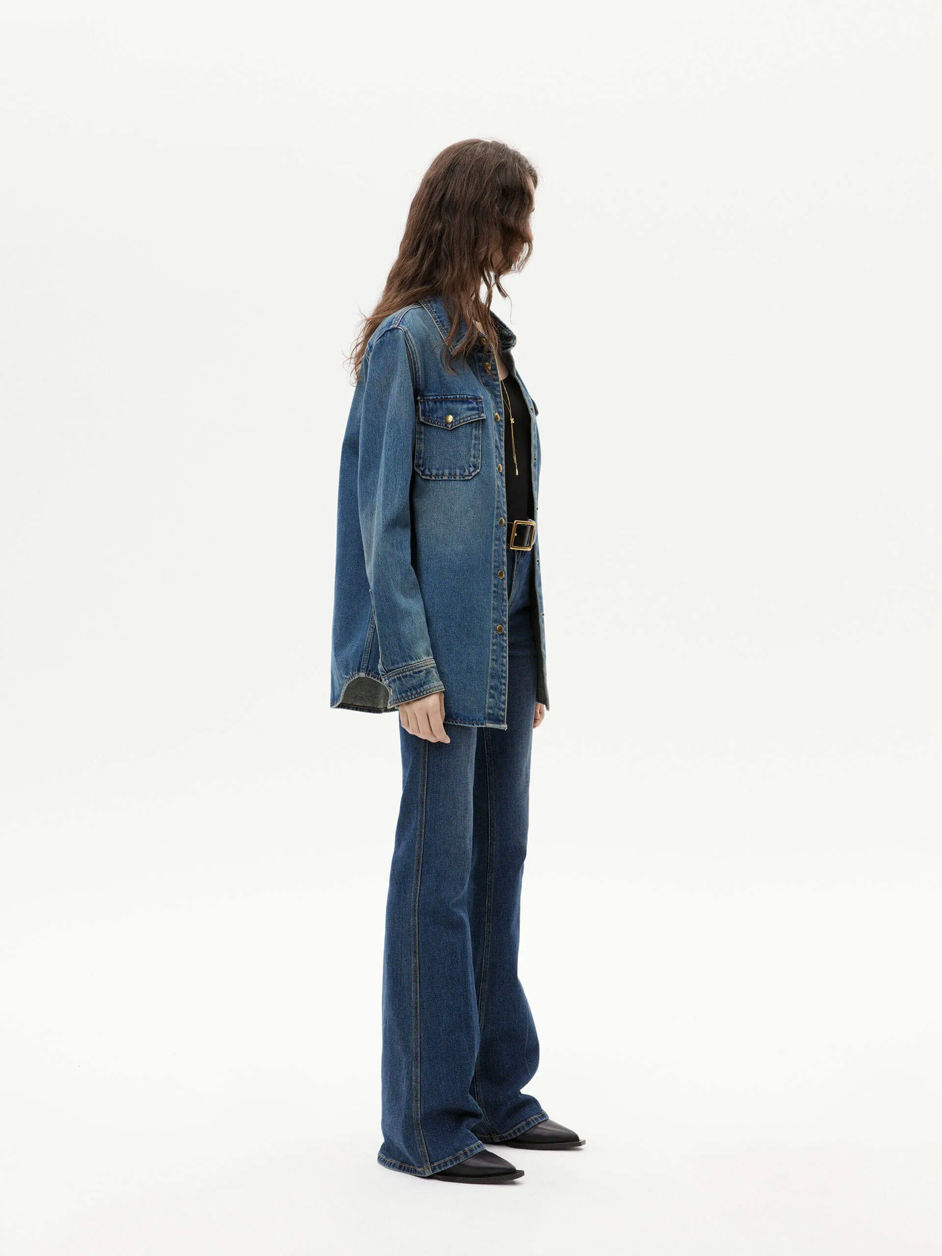 Loose Fit Cotton Shirt