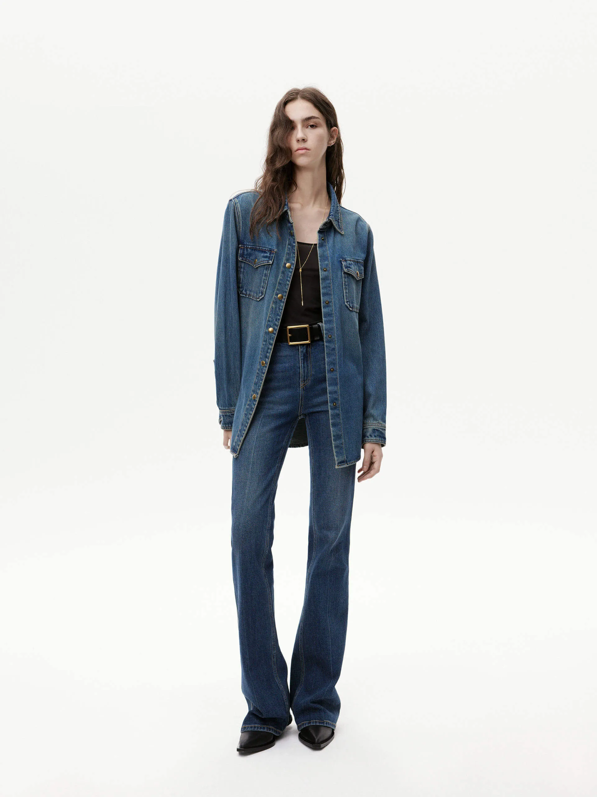Loose Fit Cotton Shirt
