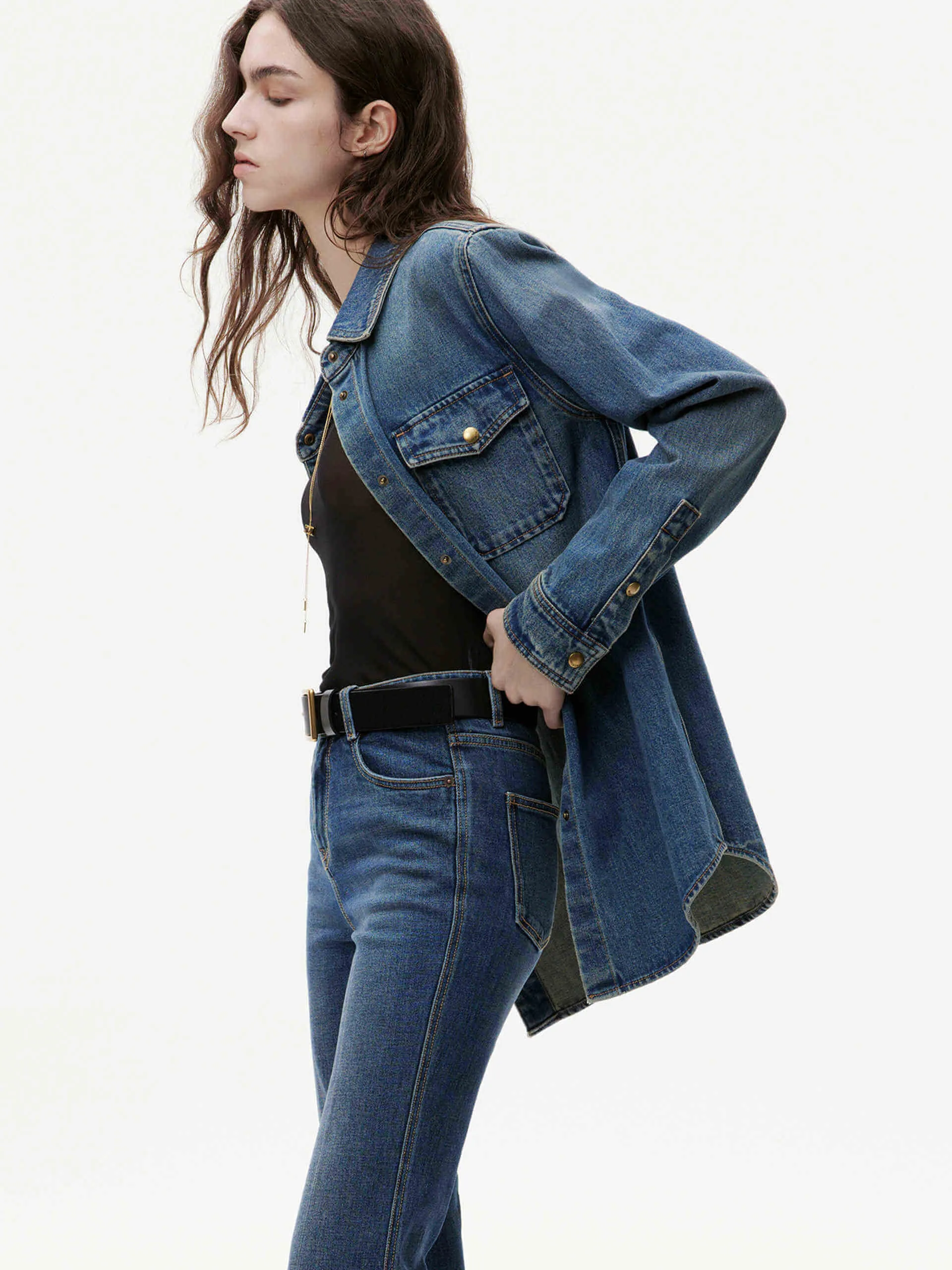 Loose Fit Cotton Shirt