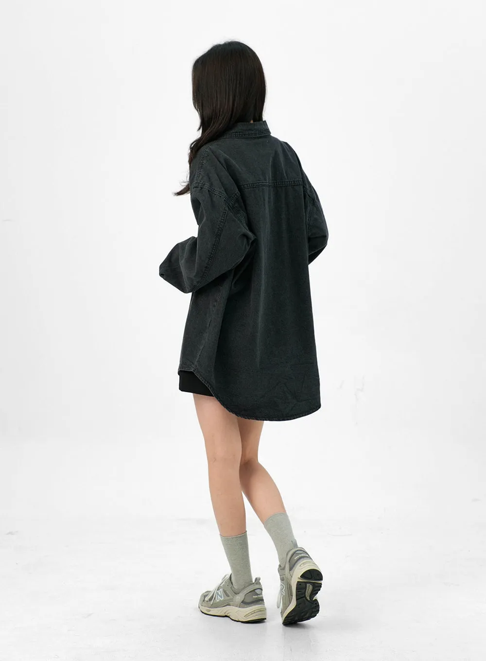 Loose-Fit Denim Shirt OG327