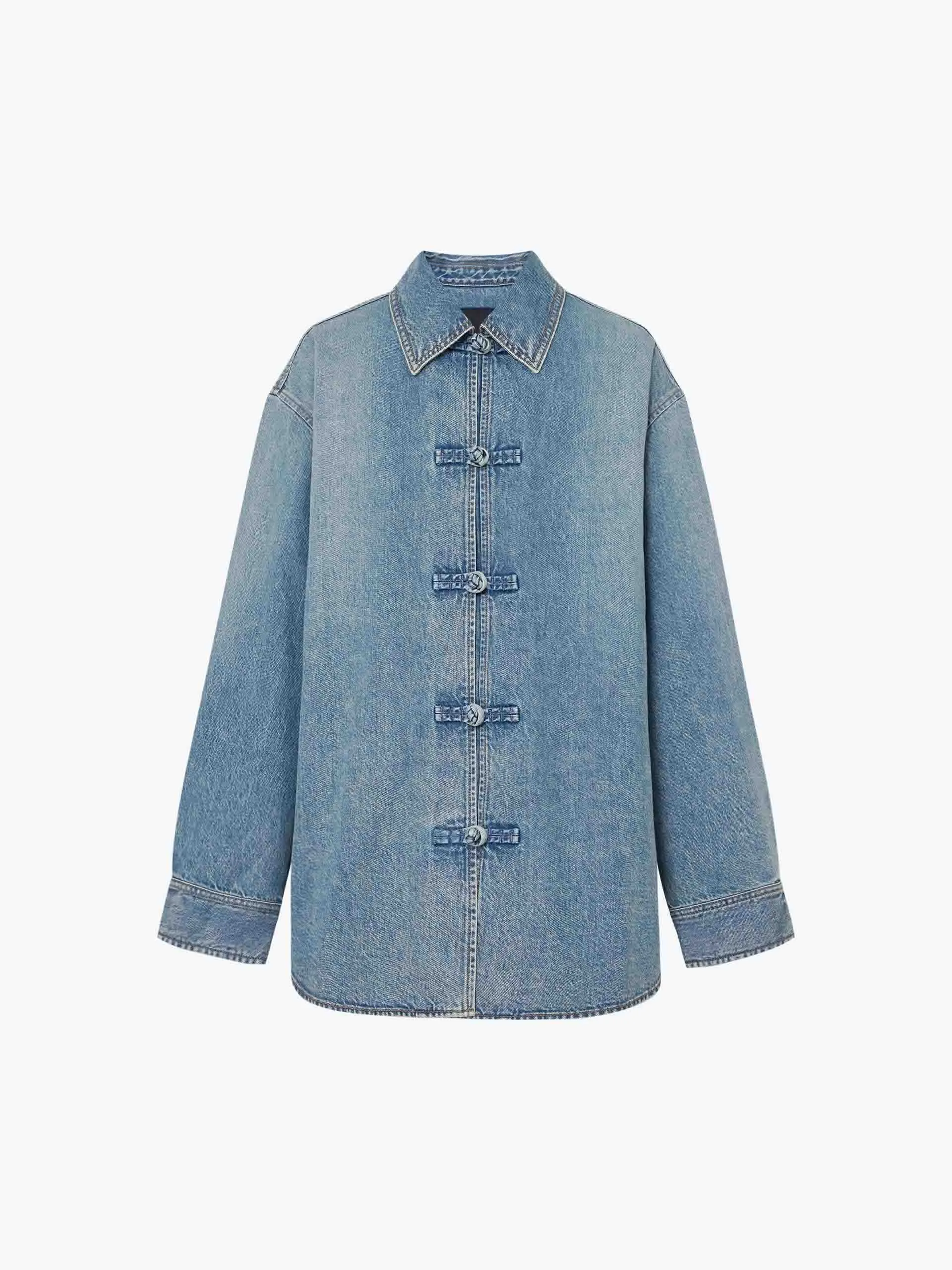 Loose Fit Denim Shirt