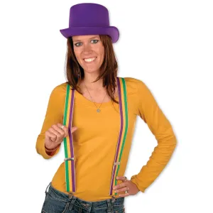 Mardi Gras Suspenders Each