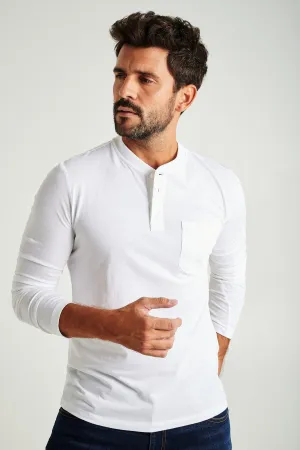 Men's organic cotton long sleeve t-shirt