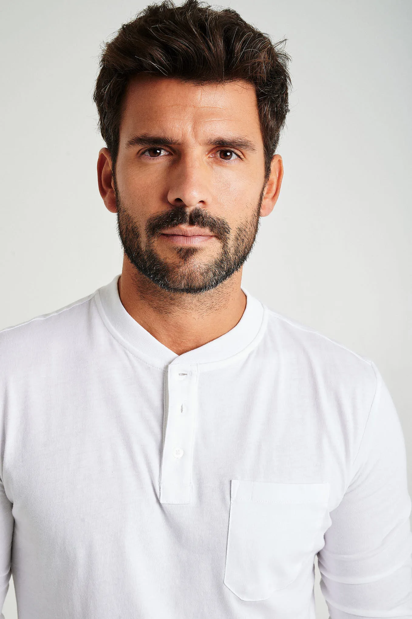 Men's organic cotton long sleeve t-shirt