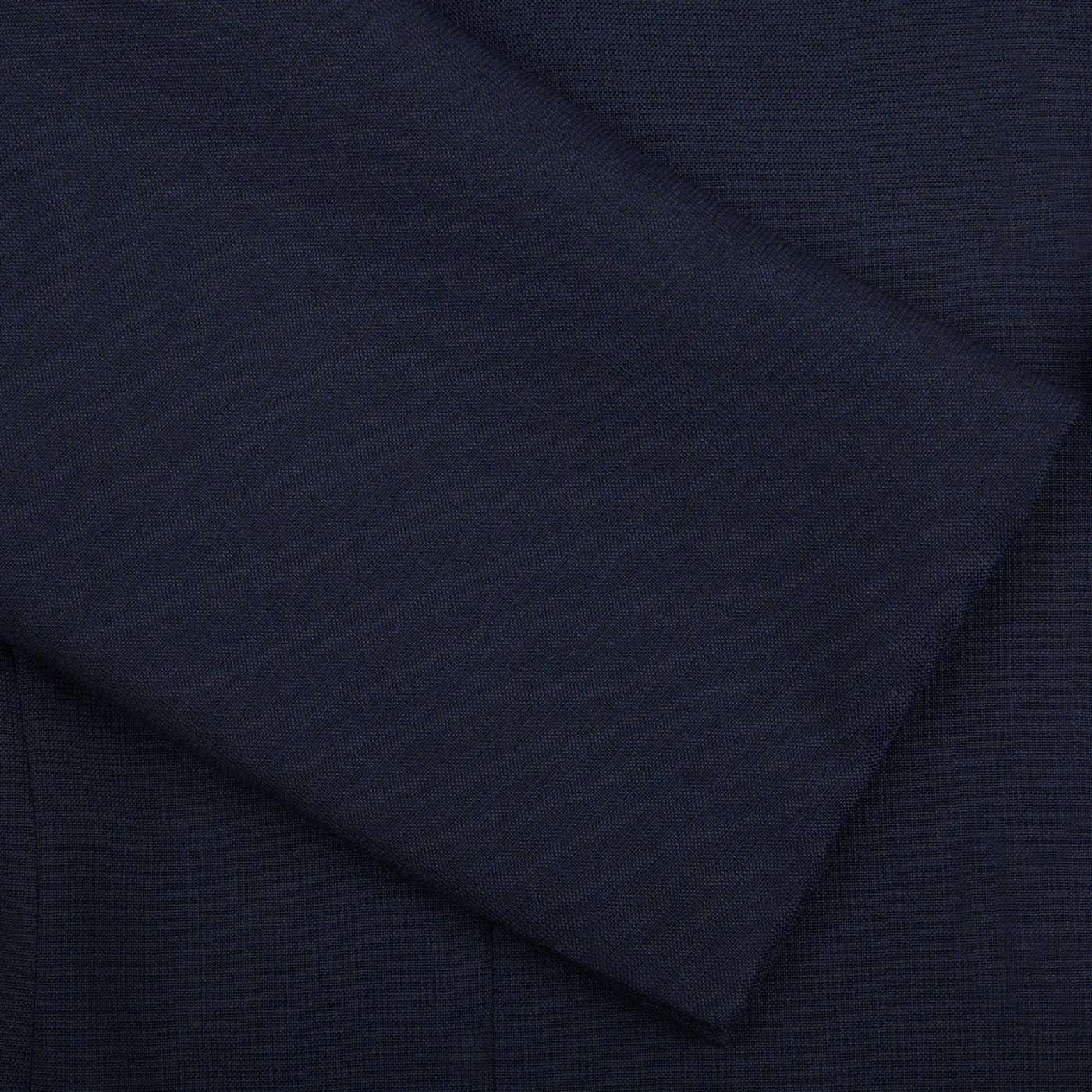 Navy Blue High Twist Wool Suit