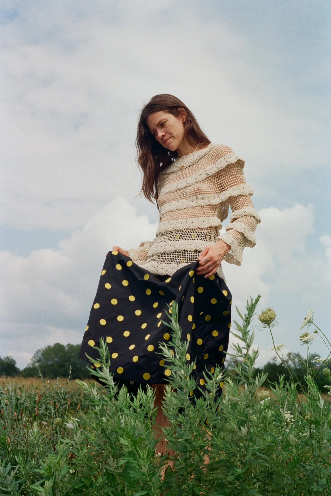 Play Skirt - Bumblebee Dot