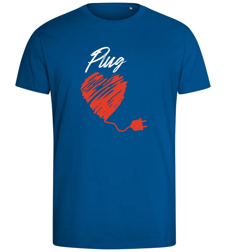 Plug Heart Design - Comfort men's fitted t-shirt