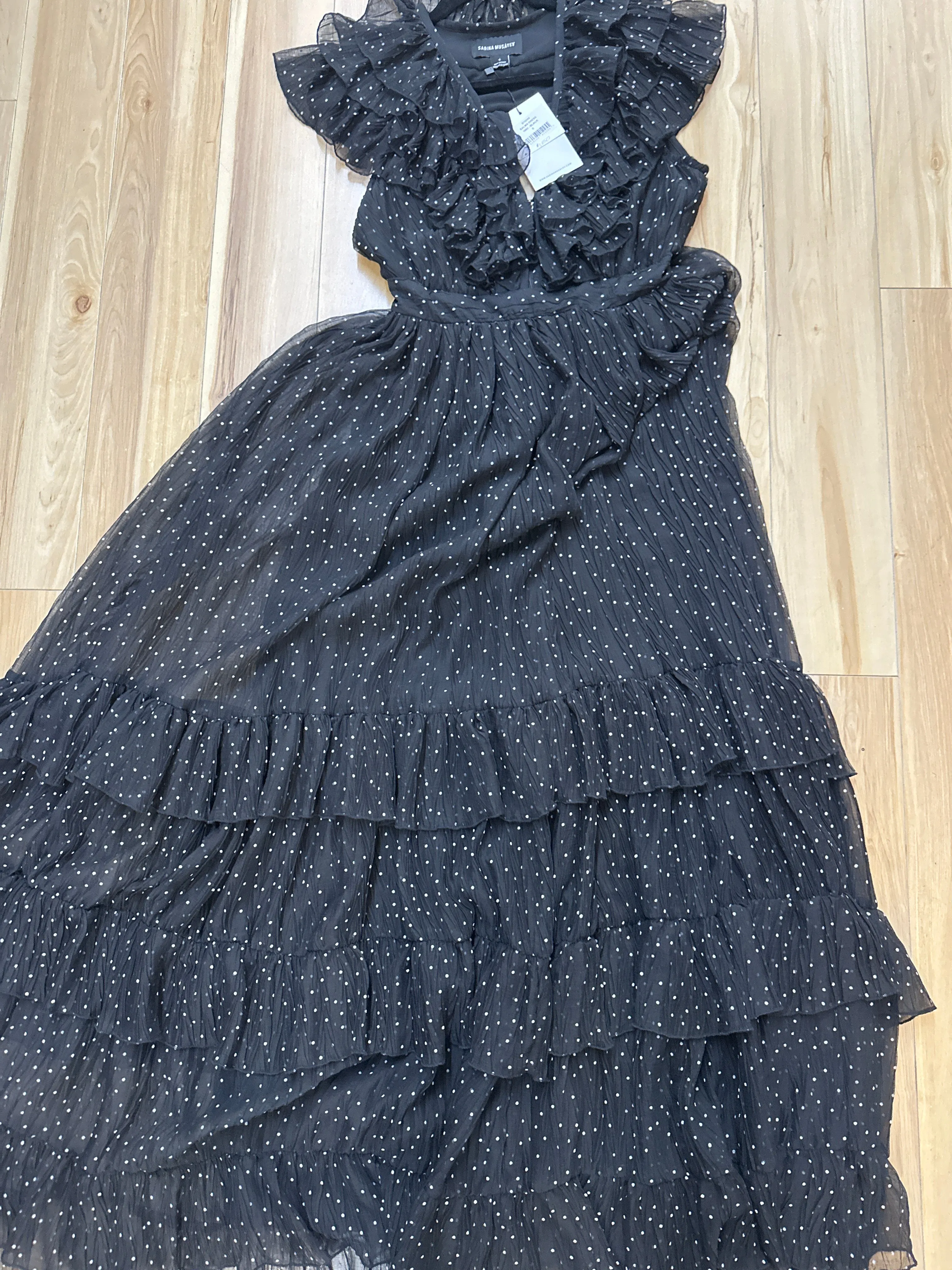 Sabina Musáyev Salma maxi gown