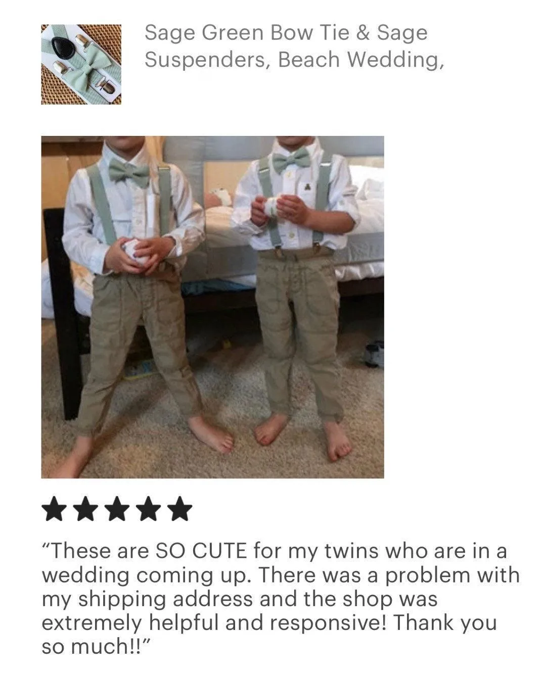 Sage Bow Tie & Sage Suspenders Set