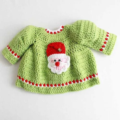 Santa Baby Doll Set Crochet Pattern