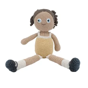 Sebra crochet doll - Anna