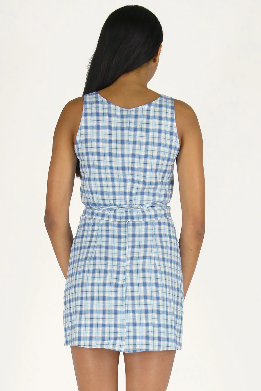 Skirt - Flannel Blue Plaid