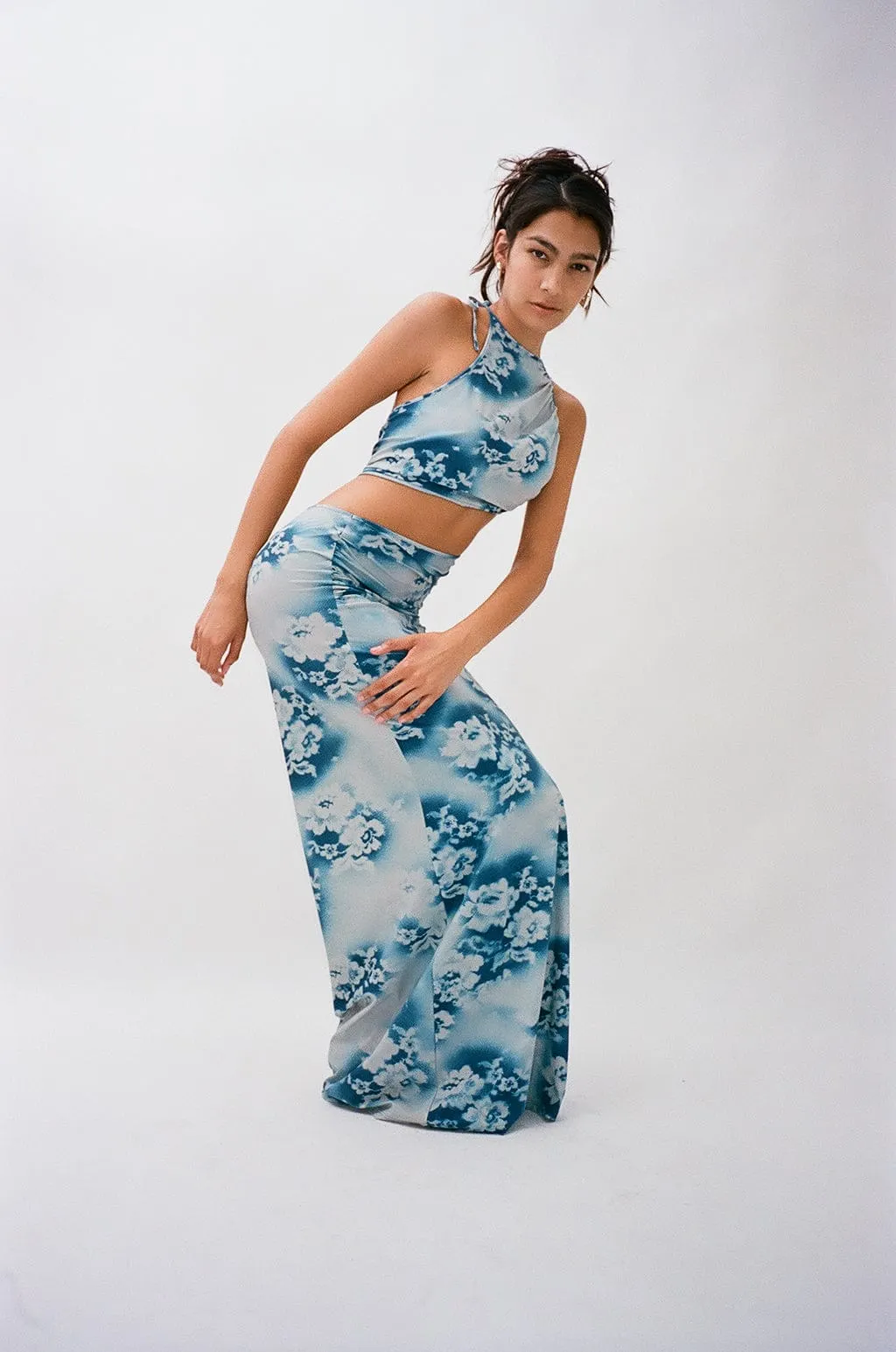 Spray Lace Spiral Dress