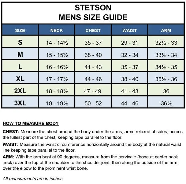 Stetson Mens 1918 Medallion Turquoise 100% Cotton 1 Pkt L/S Shirt
