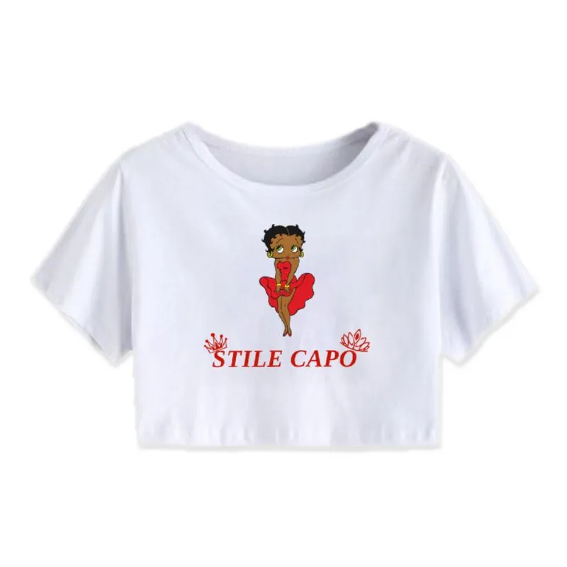STILE CAPO QUEENS  BB Cropped T-shirt