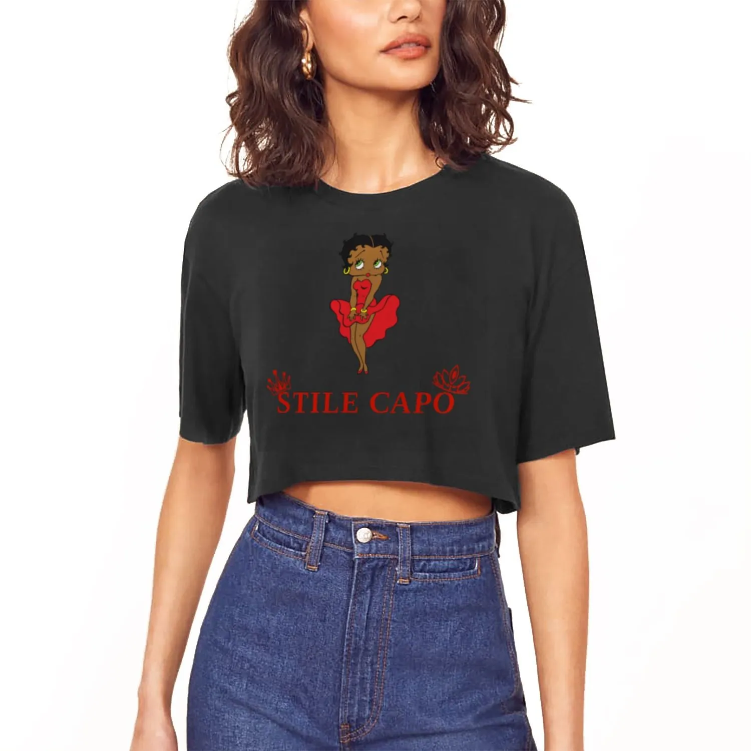 STILE CAPO QUEENS  BB Cropped T-shirt
