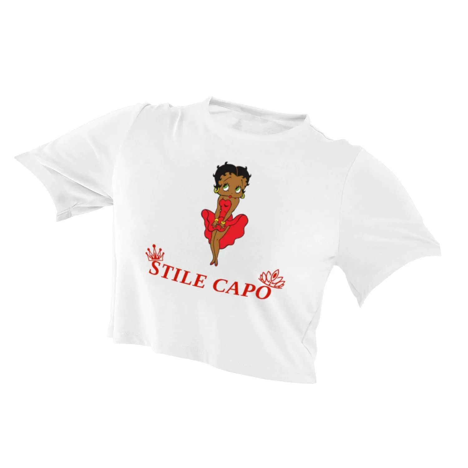 STILE CAPO QUEENS  BB Cropped T-shirt