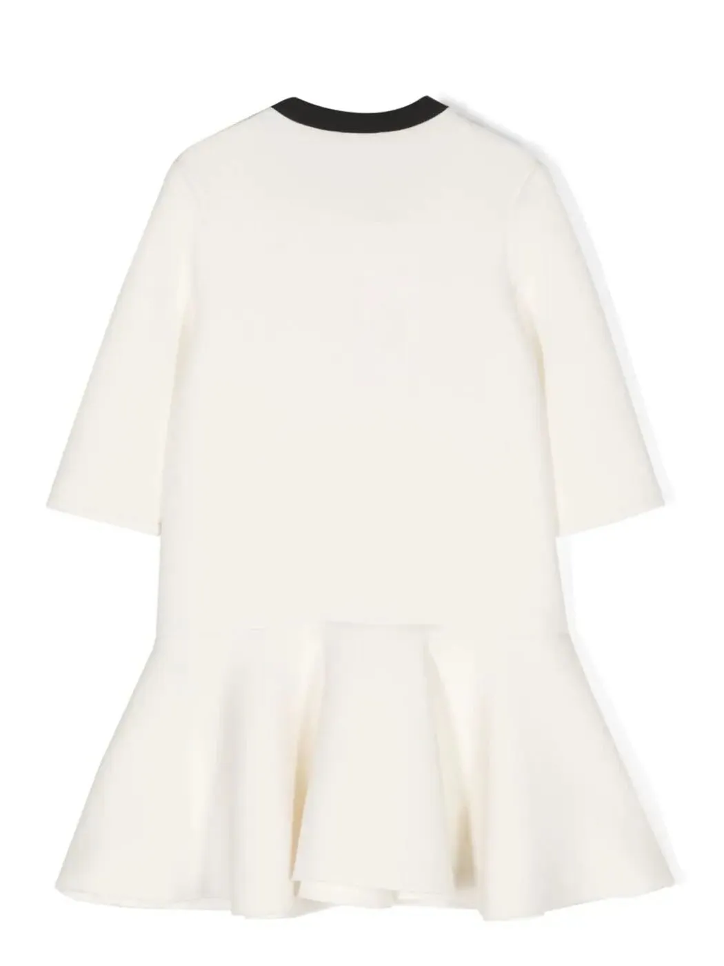 TWINSET Girl scuba dress with flower - 232GJ2173 White