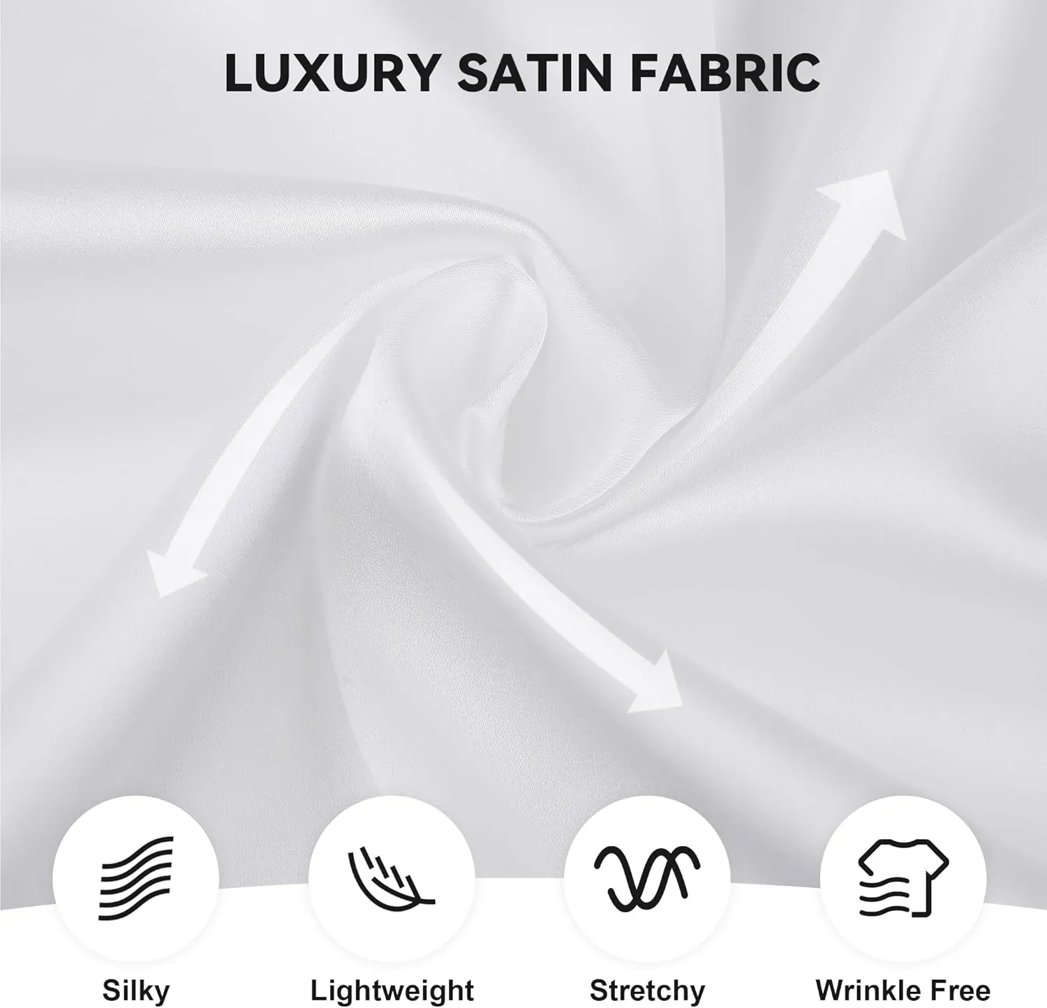 WARHORSEE Mens Silk Satin Dress Shirts Shiny Long Sleeve Button Down Shirt Party Prom Wedding Shirt