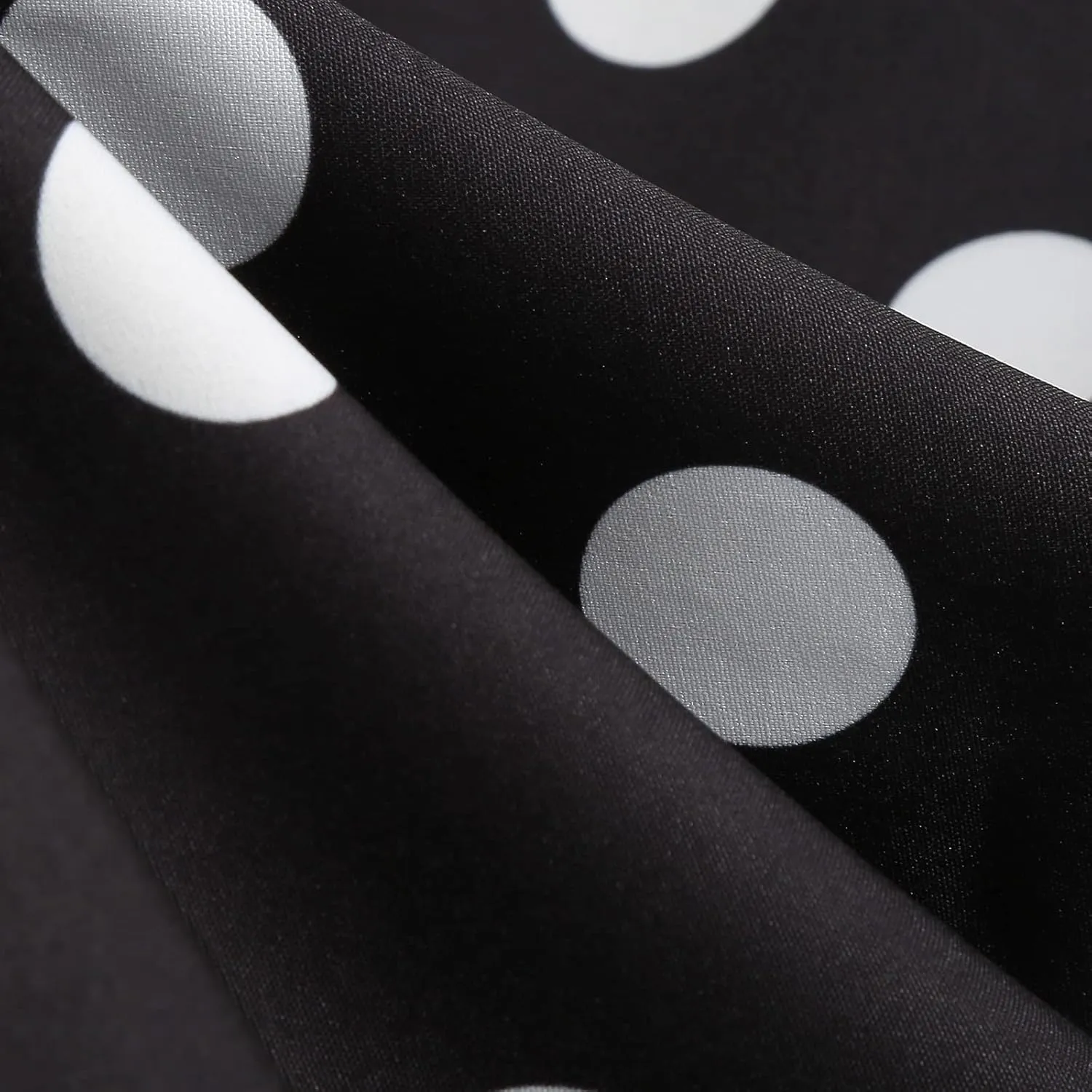 Women 50s 60s Vintage Polka Dot 1950s Cocktail Party Swing Dress Doll Collar Retro Audrey Hepburn Rockabilly Prom Dress
