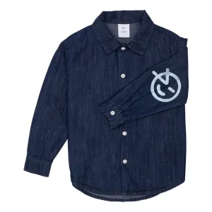WYNKEN MID BLUE DENIM RIGA SHIRT