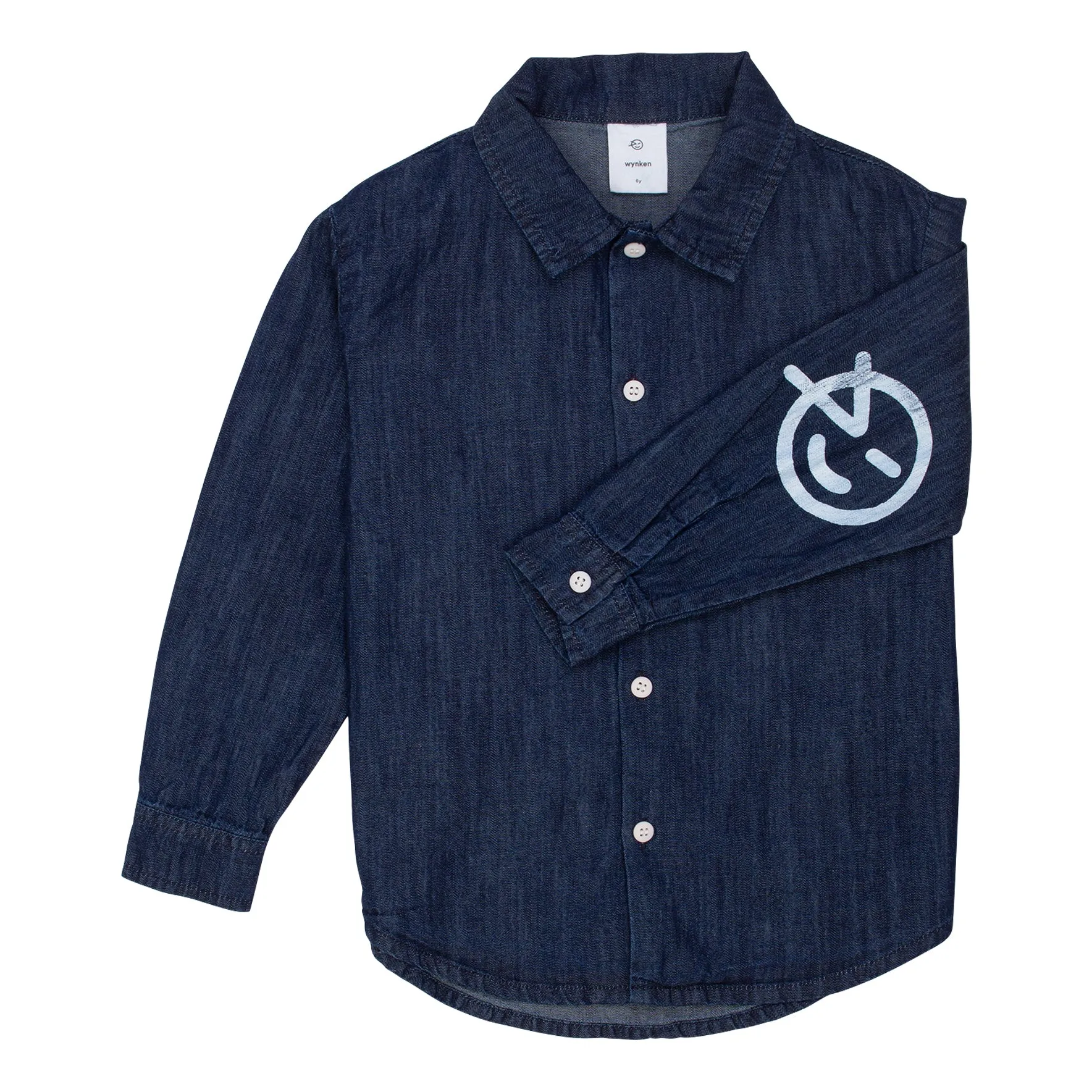WYNKEN MID BLUE DENIM RIGA SHIRT